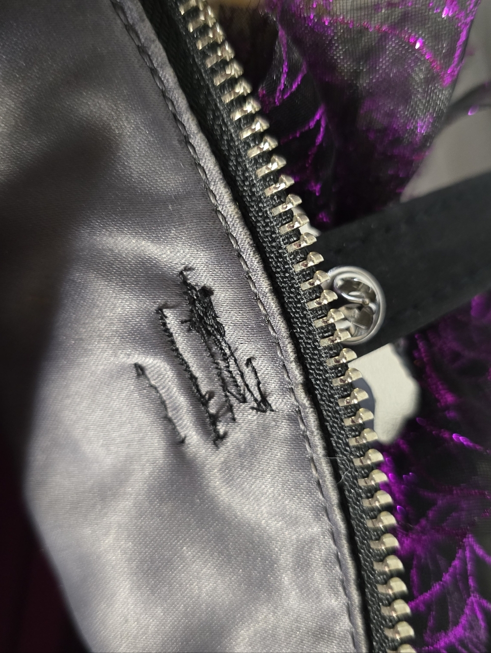 Y2K Coach Poppy Daisy Ocelot Glam Tote Purple Leopard Print Glitter Indie Sleaze - Picture 6 of 14
